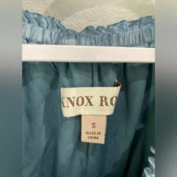 Knox Rose Boho Embroidered Dress Cottagecore Western Shabby Chic Mini - Picture 4 of 6